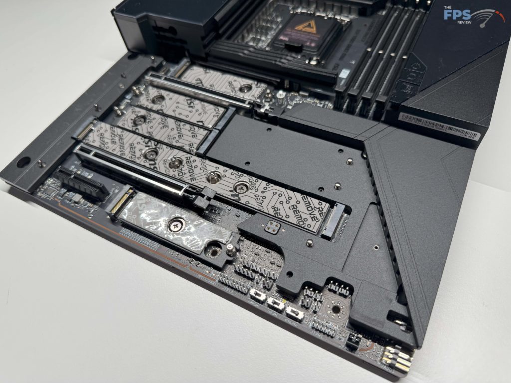Bottom of motherboard
