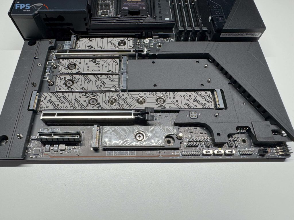 Bottom of motherboard