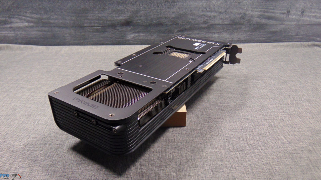 ASUS PRIME GeForce RTX 5070 Ti Back View Angled
