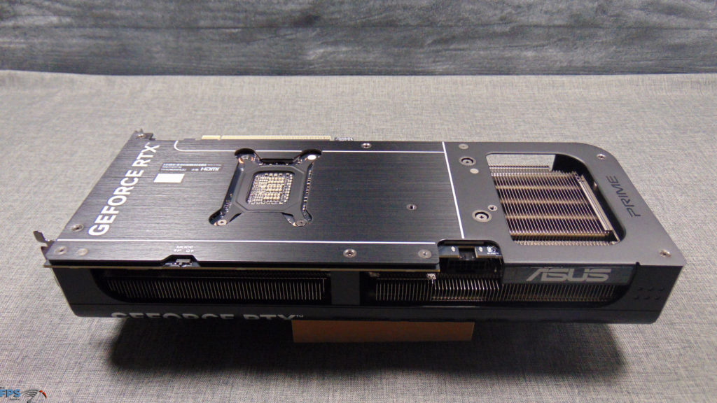 ASUS PRIME GeForce RTX 5070 Ti Back View