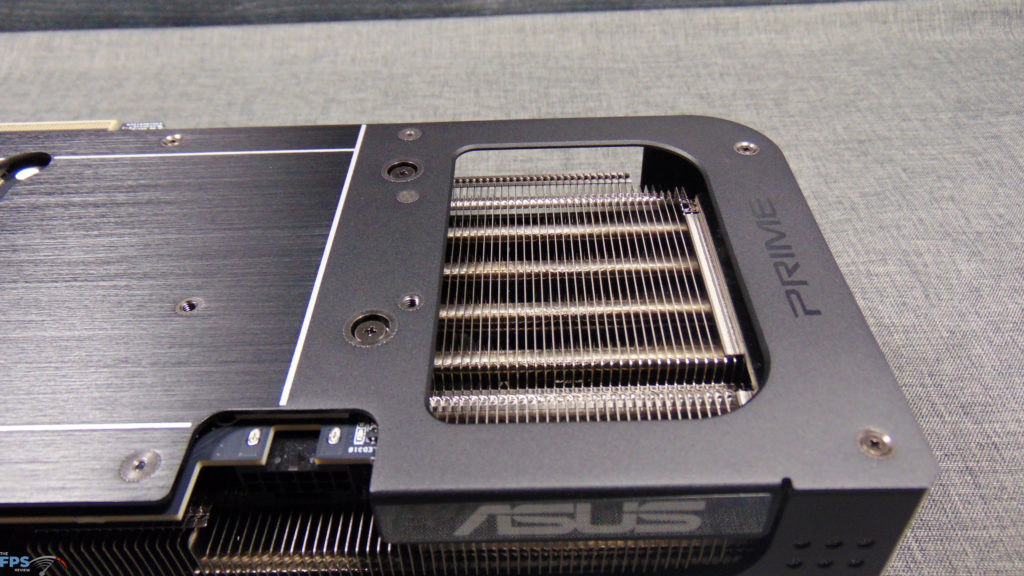 ASUS PRIME GeForce RTX 5070 Ti Backplate Ventilation