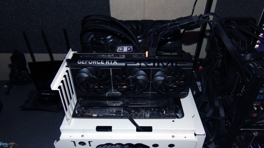ASUS PRIME GeForce RTX 5070 Ti Installed in Computer