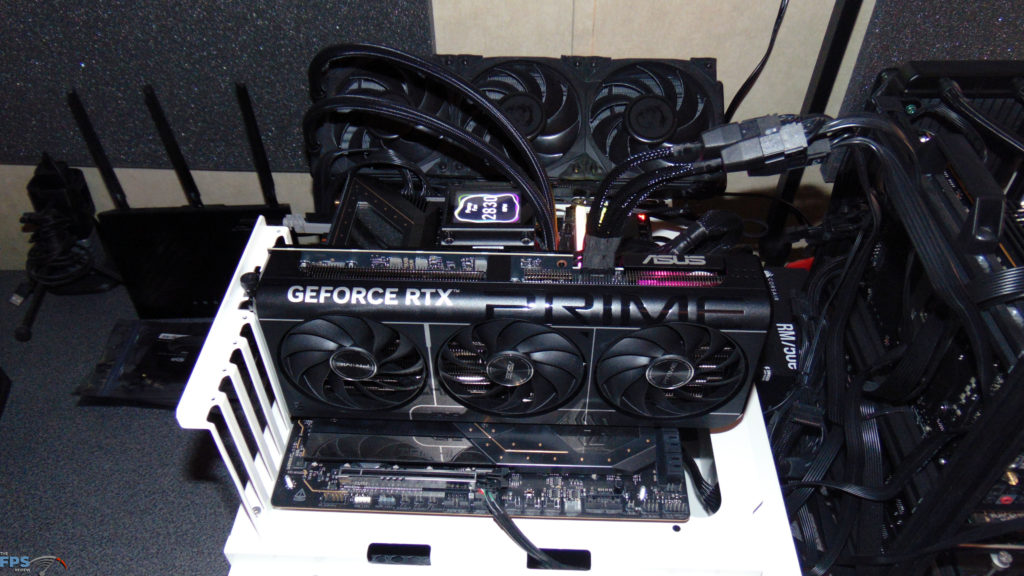 ASUS PRIME GeForce RTX 5070 Ti Installed in Computer