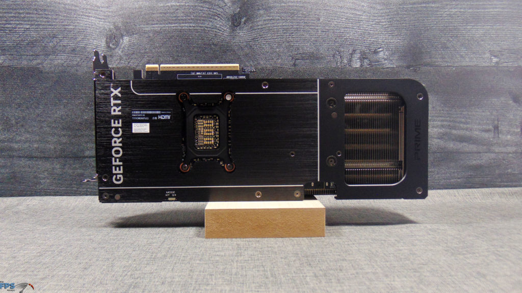 ASUS PRIME GeForce RTX 5070 Ti Back View