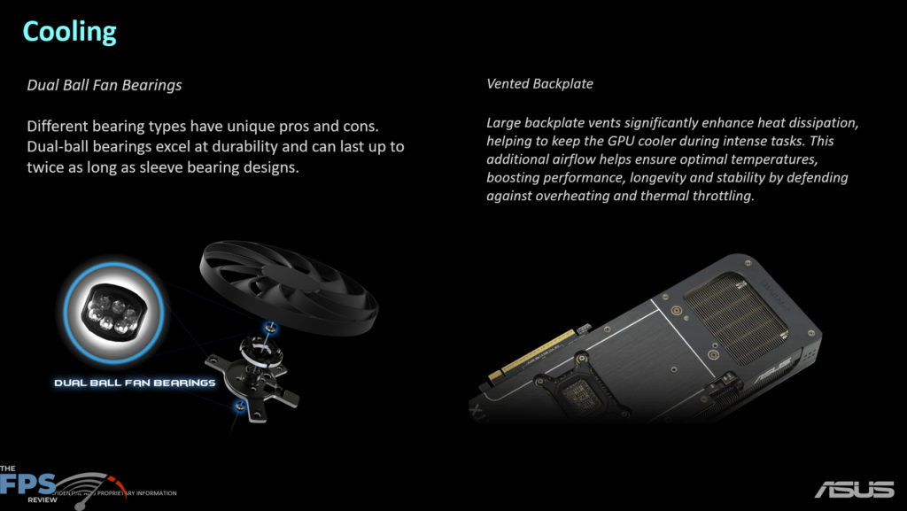 ASUS PRIME GeForce RTX 5070 Ti Product Briefing Slides