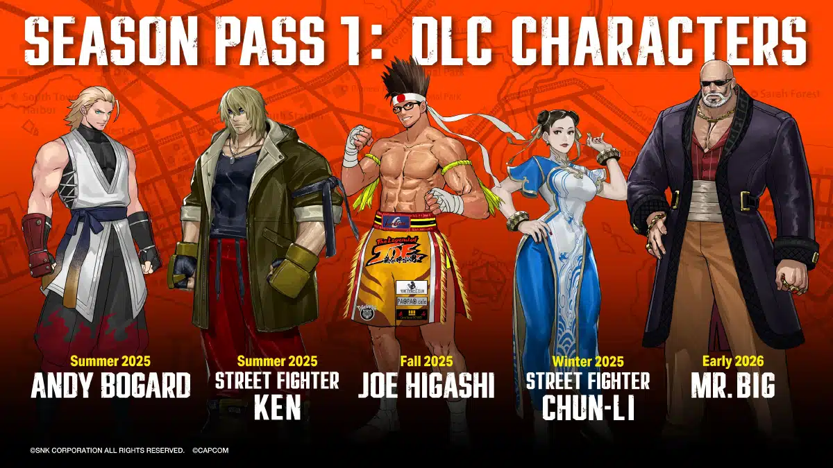 FATAL FURY: City of the Wolves Reveals Street Fighter's Ken