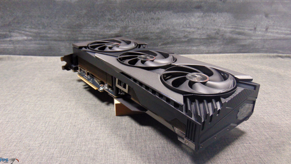 MSI GeForce RTX 5070 Ti 16G VANGUARD SOC LAUNCH EDITION Video Card Top View Angled
