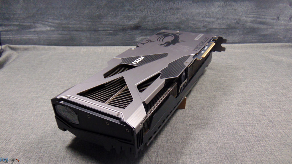 MSI GeForce RTX 5070 Ti 16G VANGUARD SOC LAUNCH EDITION Video Card Bottom View Angled