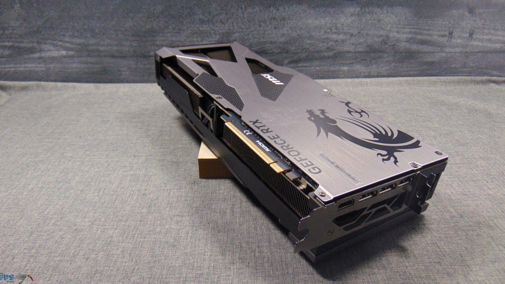 MSI GeForce RTX 5070 Ti 16G VANGUARD SOC LAUNCH EDITION Video Card Bottom View Angled