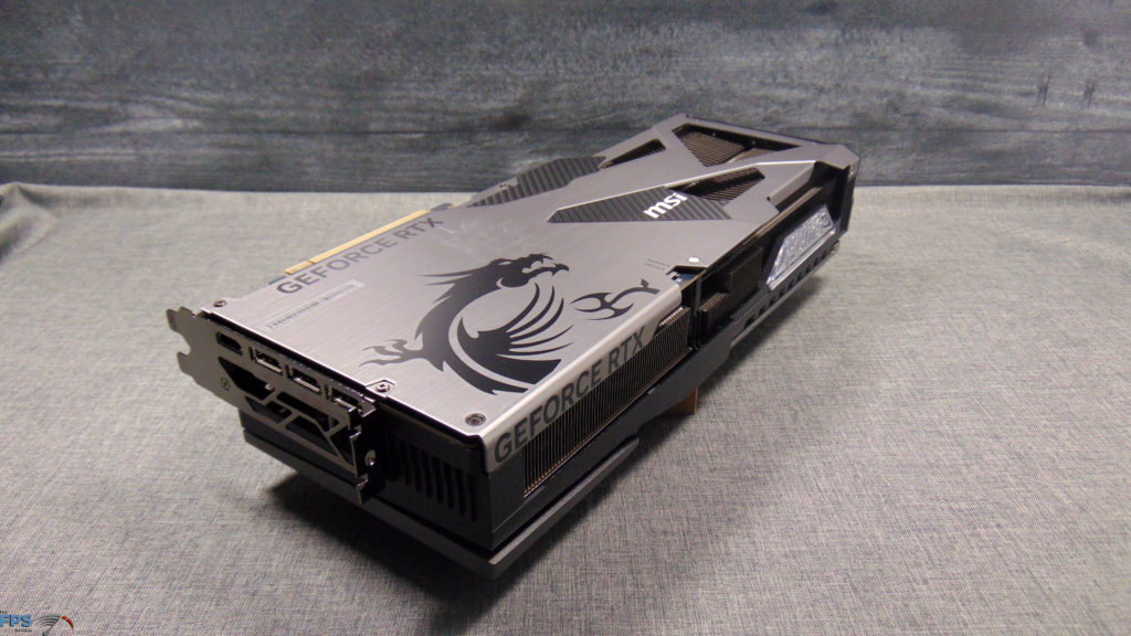 MSI GeForce RTX 5070 Ti 16G VANGUARD SOC LAUNCH EDITION Video Card Bottom View Angled