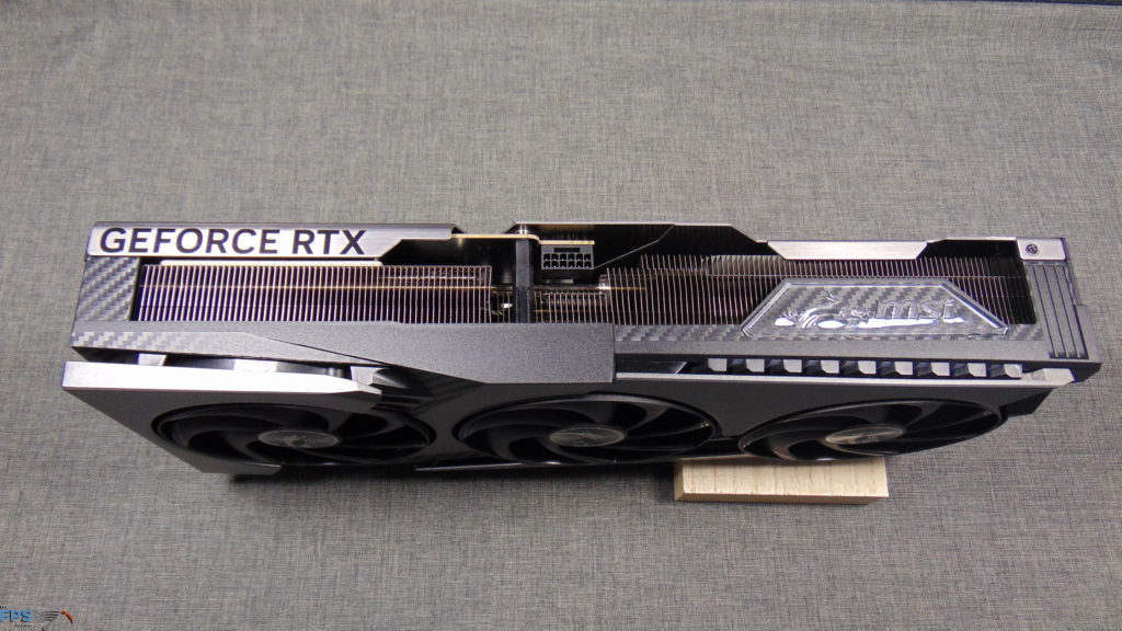 MSI GeForce RTX 5070 Ti 16G VANGUARD SOC LAUNCH EDITION Video Card Top Edge
