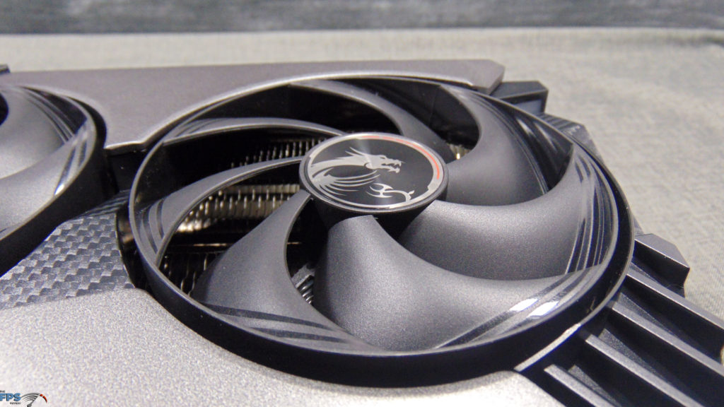 MSI GeForce RTX 5070 Ti 16G VANGUARD SOC LAUNCH EDITION Video Card Right Fan