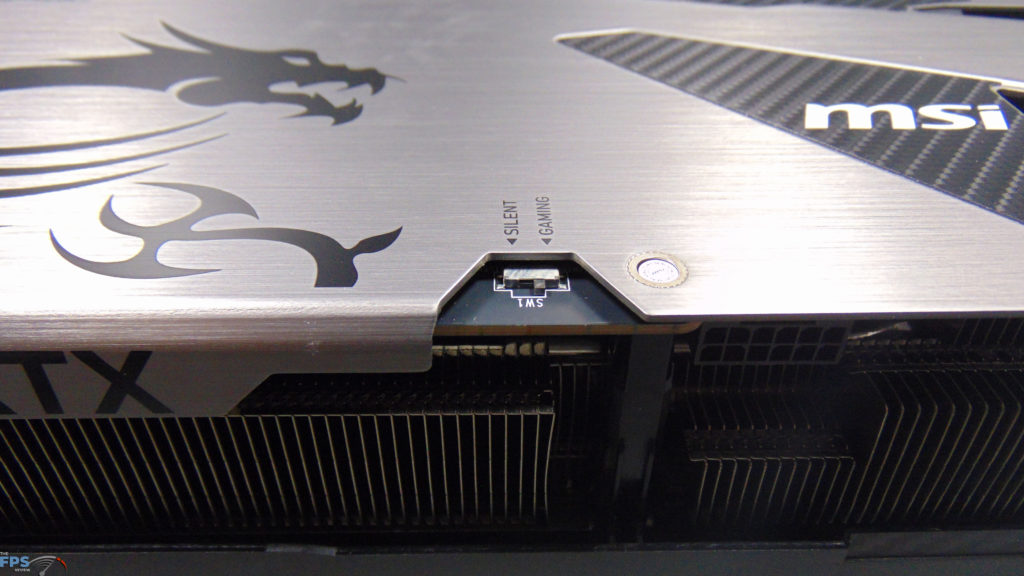 MSI GeForce RTX 5070 Ti 16G VANGUARD SOC LAUNCH EDITION Video Card BIOS Switch