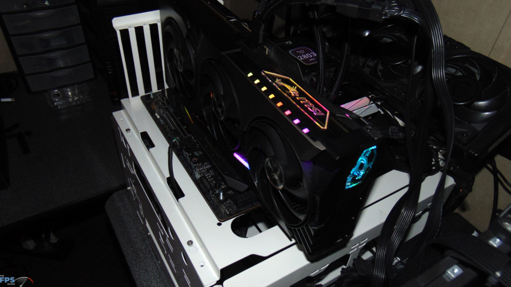 MSI GeForce RTX 5070 Ti 16G VANGUARD SOC LAUNCH EDITION Video Card Installed in Computer