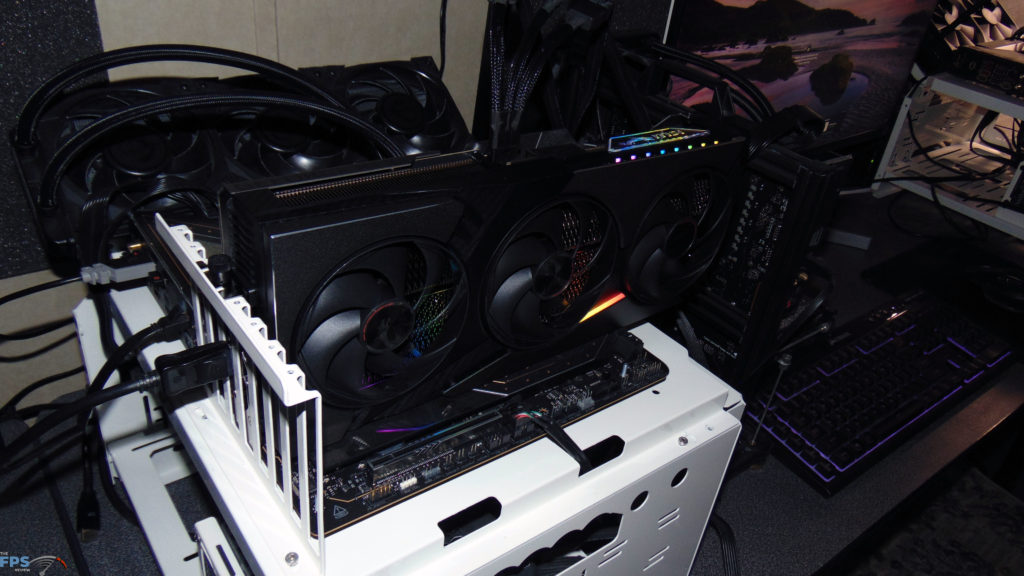 MSI GeForce RTX 5070 Ti 16G VANGUARD SOC LAUNCH EDITION Video Card Installed in Computer