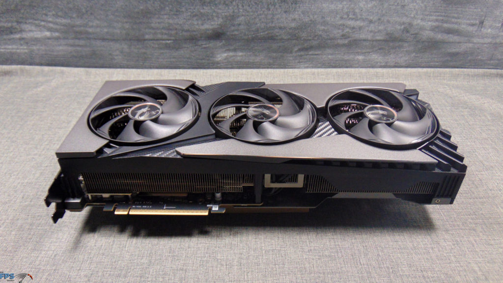 MSI GeForce RTX 5070 Ti 16G VANGUARD SOC LAUNCH EDITION Video Card Top View