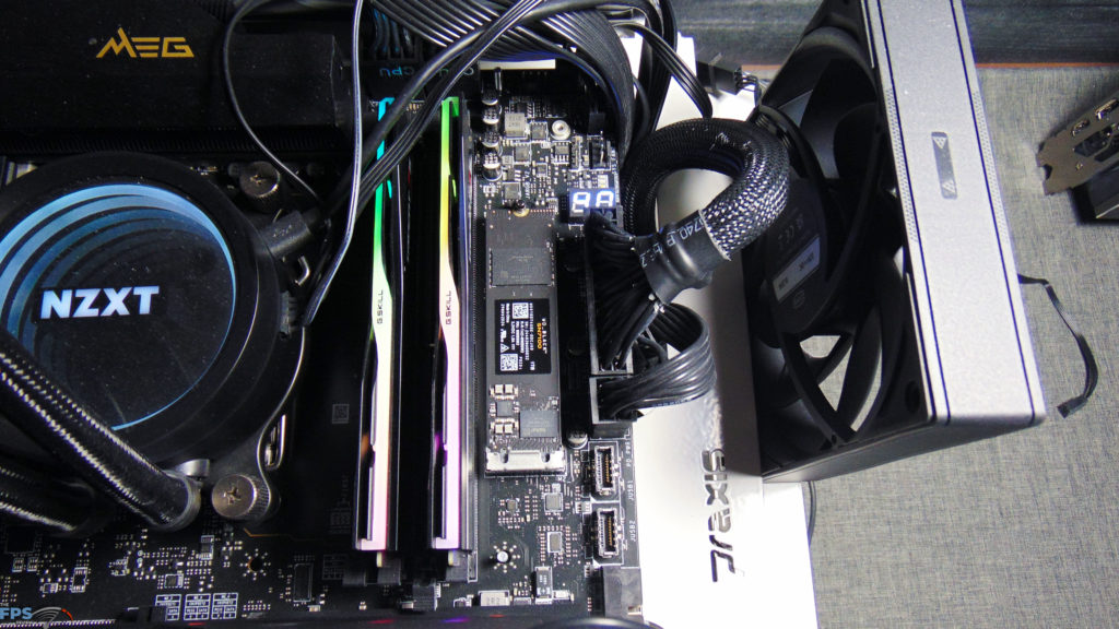 Western Digital WD_BLACK SN7100 1TB PCIe Gen4 M.2 NVMe SSD Installed in Computer Bare Drive
