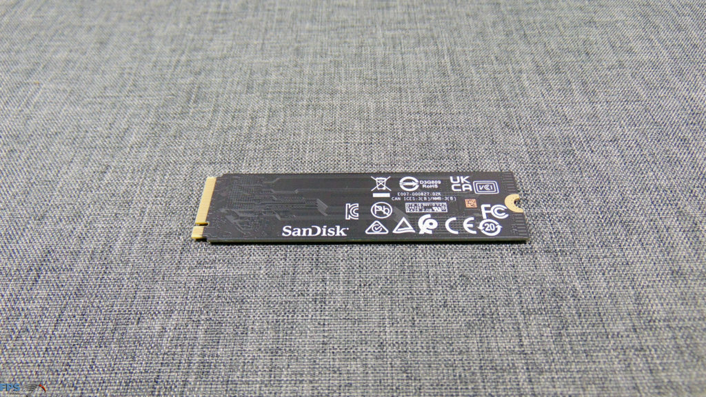 Western Digital WD_BLACK SN7100 1TB PCIe Gen4 M.2 NVMe SSD Backside