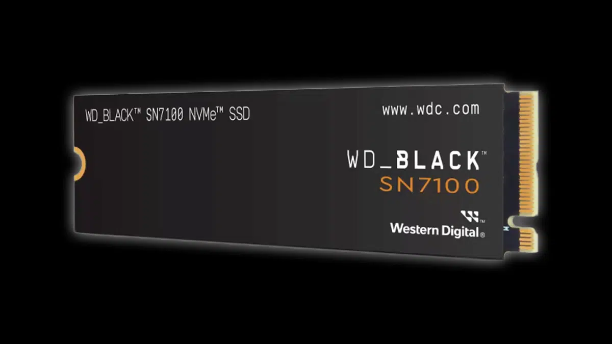 Western Digital WD_BLACK SN7100 1TB PCIe Gen4 M.2 NVMe SSD