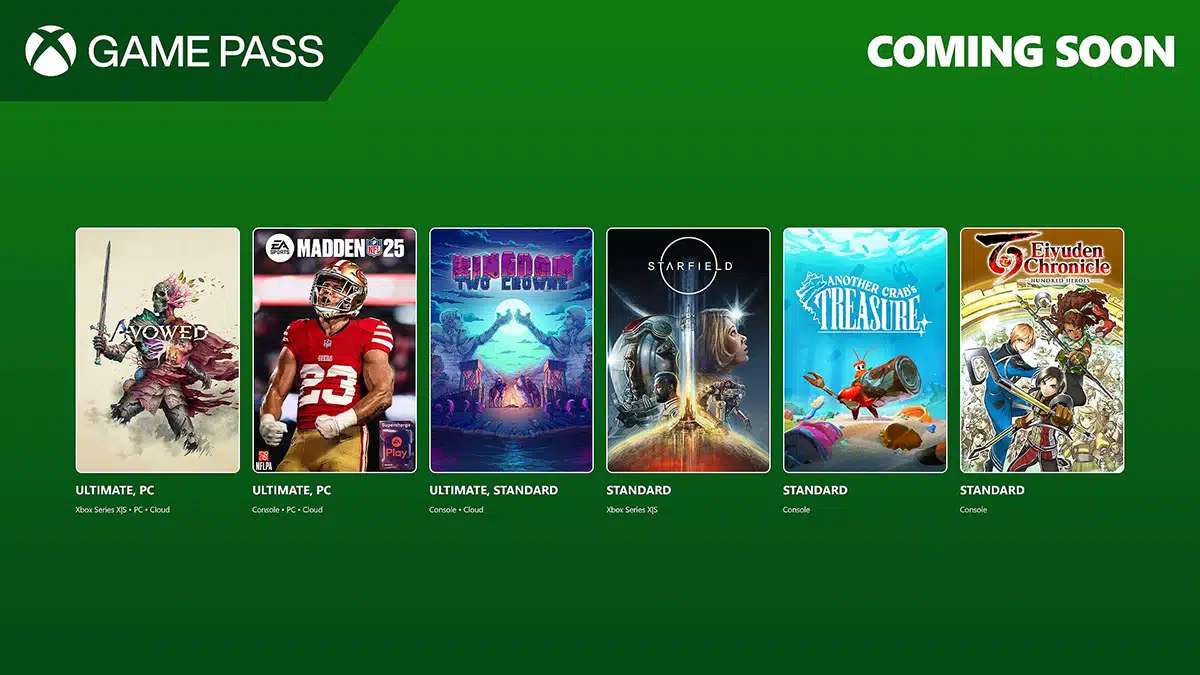 Xbox Unveils First Wave of February 2025 Game Pass Titles, Including