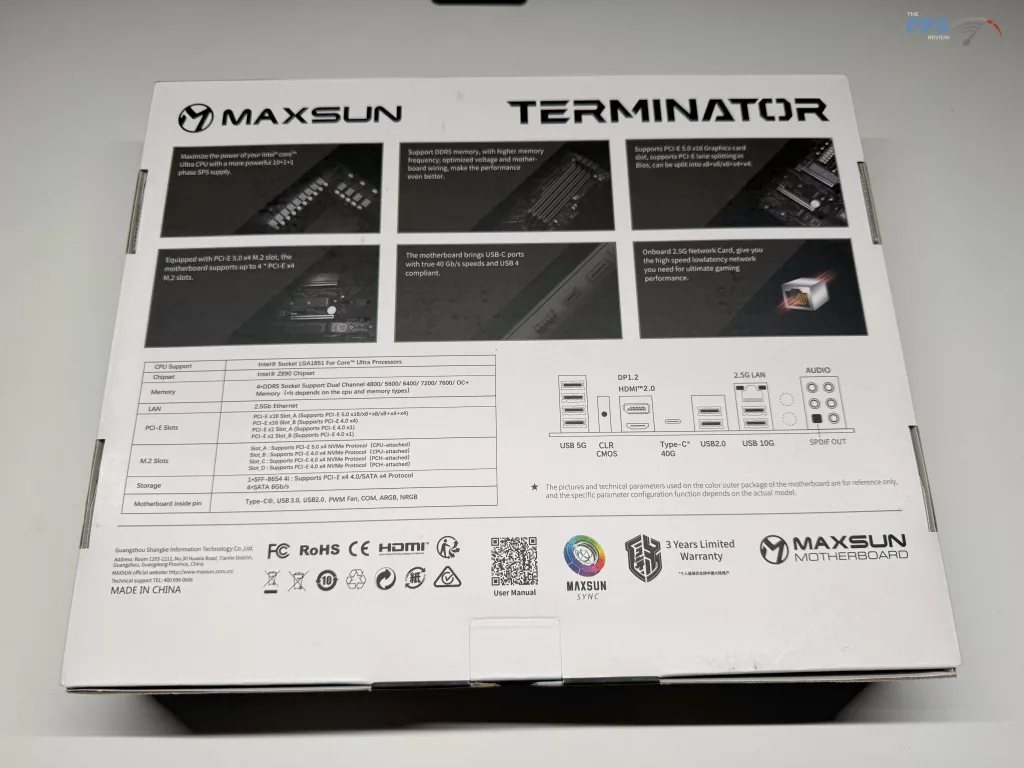 Motherboard box