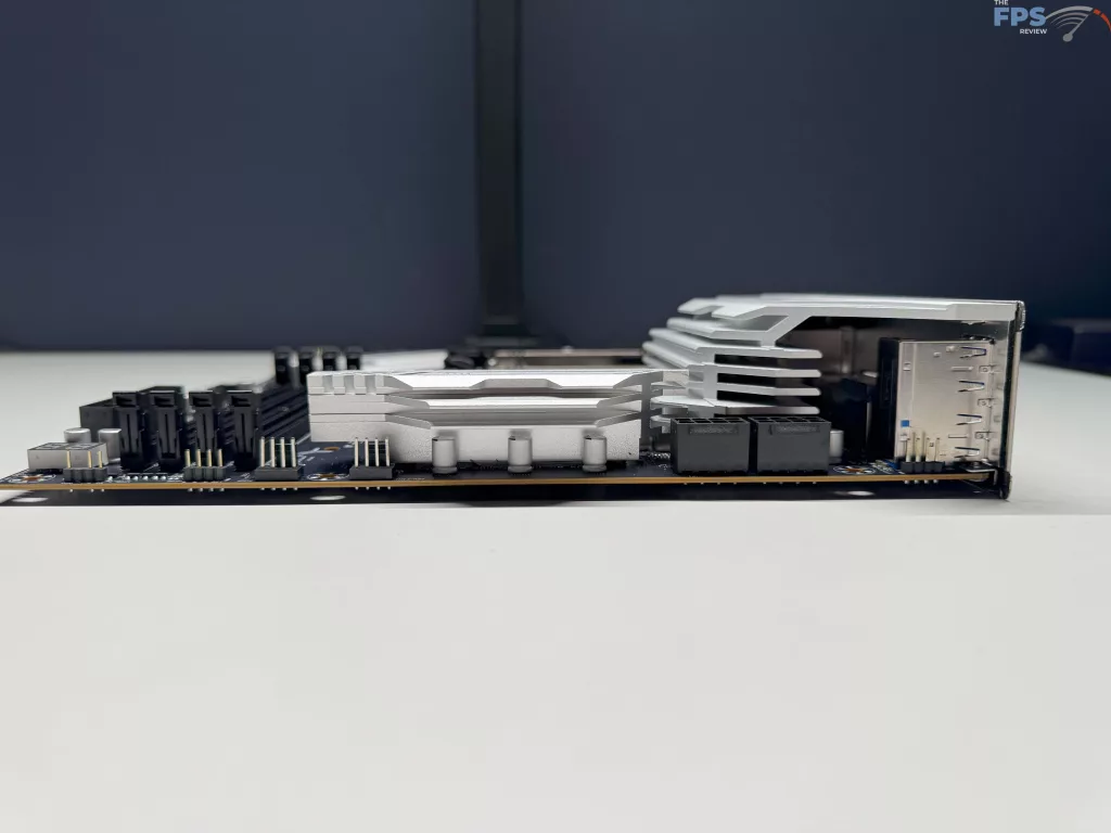 Sideview of Motherboard