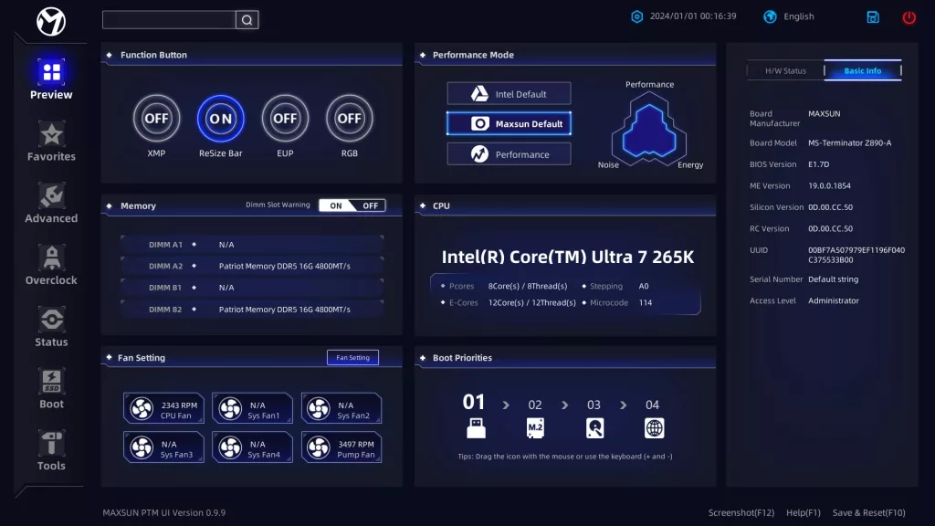 BIOS Image