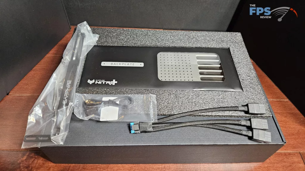 SAPPHIRE Nitro+ Radeon RX 9070 XT Gaming OC accessories