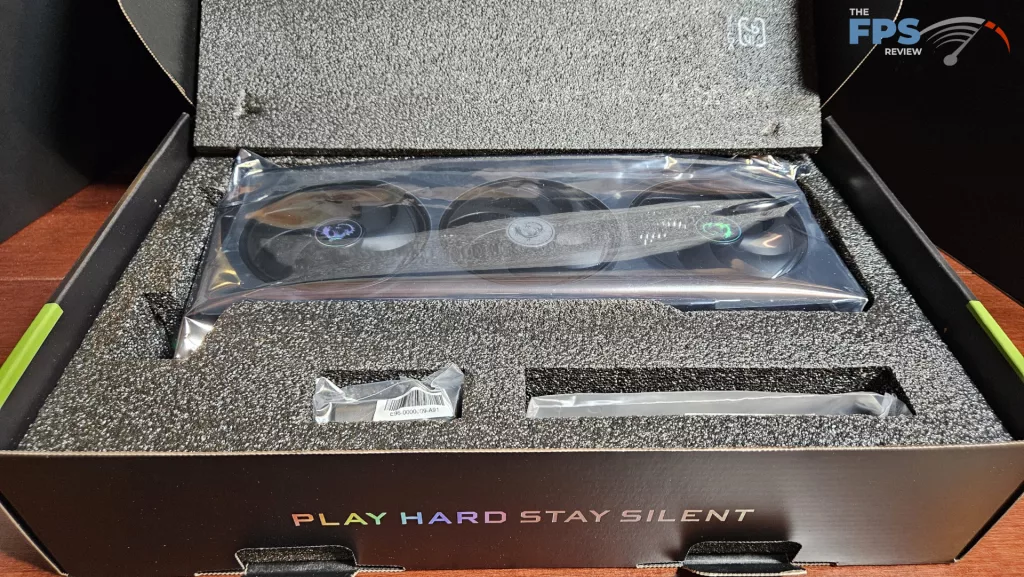 MSI GeForce RTX 5070 12G GAMING TRIO OC: open box