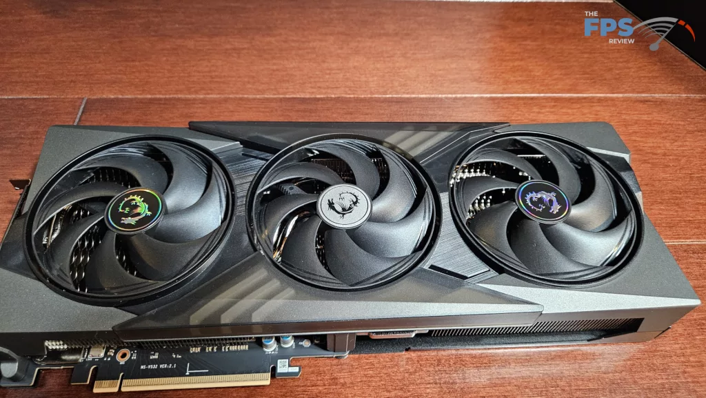 MSI GeForce RTX 5070 12G GAMING TRIO OC: fans