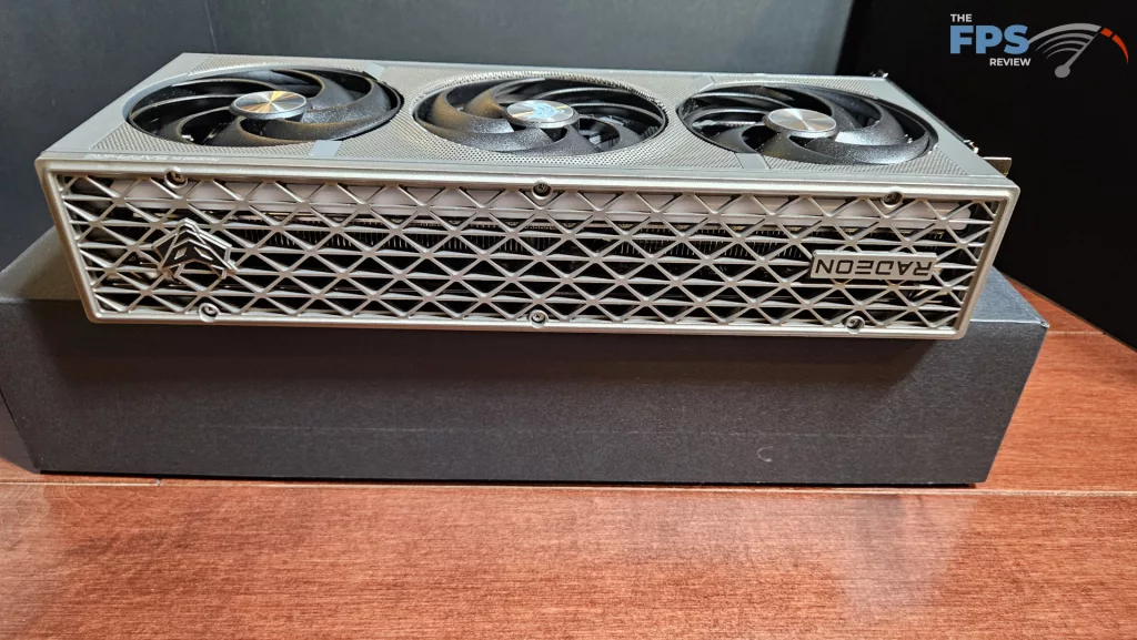SAPPHIRE Nitro+ Radeon RX 9070 XT Gaming OC front grill