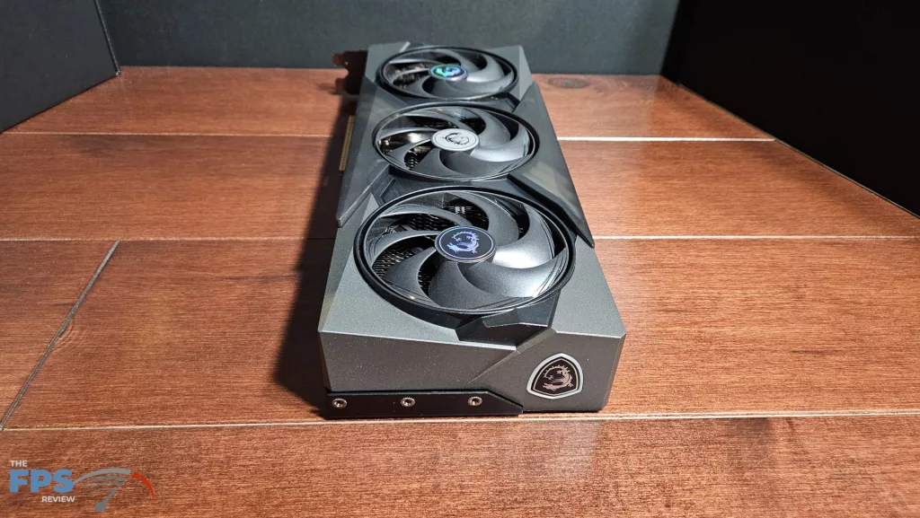MSI GeForce RTX 5070 12G GAMING TRIO OC: rear