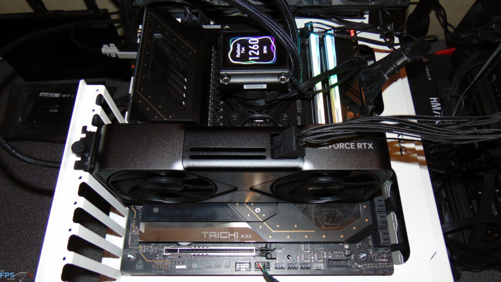 NVIDIA GeForce RTX 5070 Founders Edition installed in computer