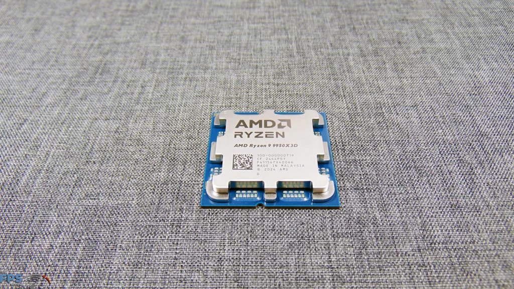 AMD Ryzen 9 9950X3D Top View