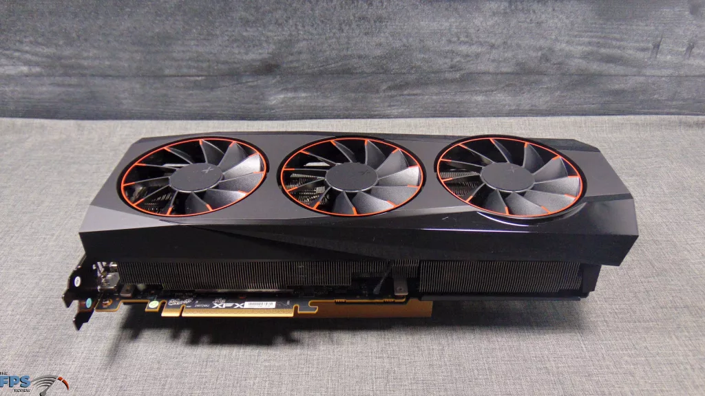XFX Quicksilver AMD Radeon RX 9070 XT Magnetic Air Edition Top View