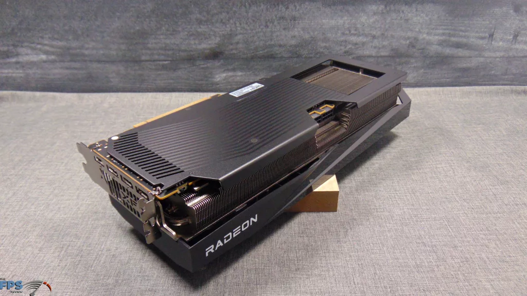 XFX Quicksilver AMD Radeon RX 9070 XT Magnetic Air Edition Back View Angled