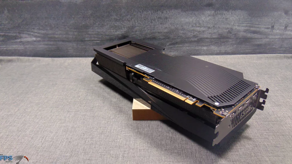 XFX Quicksilver AMD Radeon RX 9070 XT Magnetic Air Edition Back View Angled