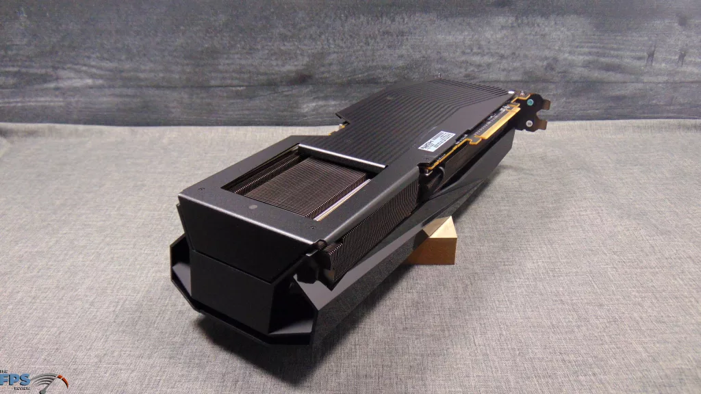 XFX Quicksilver AMD Radeon RX 9070 XT Magnetic Air Edition Back View Angled