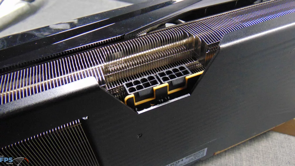 XFX Quicksilver AMD Radeon RX 9070 XT Magnetic Air Edition Power Connectors