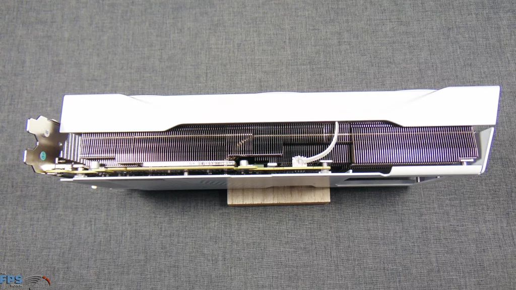 XFX Swift AMD Radeon RX 9070 OC White Triple Fan Gaming Edition Bottom Edge