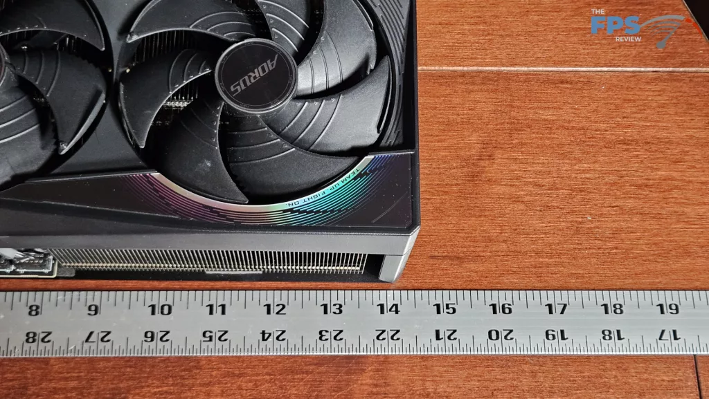 GIGABYTE AORUS GeForce RTX 5080 MASTER : measure1