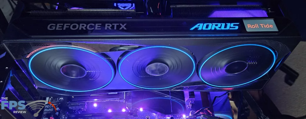 GIGABYTE AORUS GeForce RTX 5080 MASTER : RGB