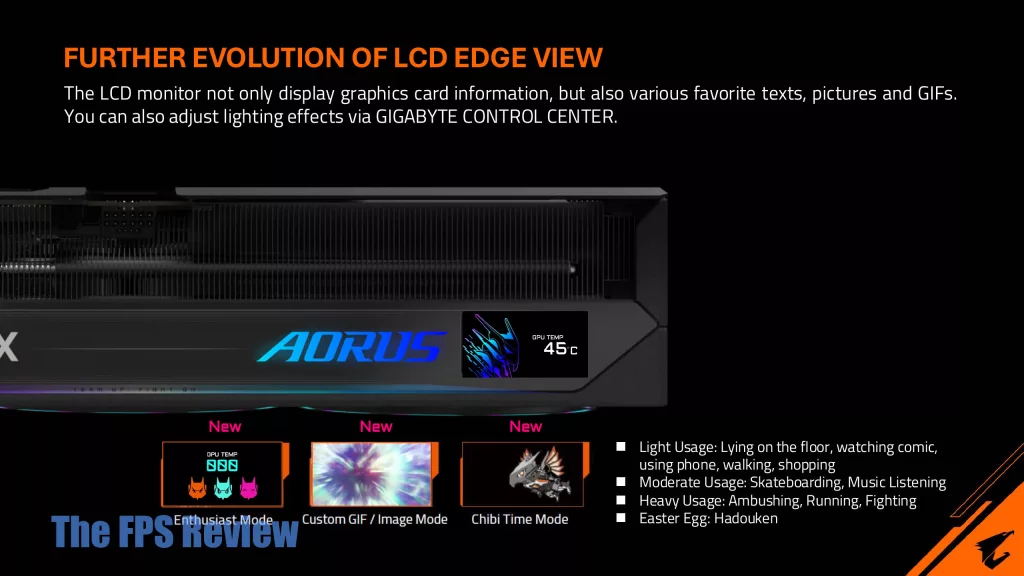 GIGABYTE AORUS GeForce RTX 5080 MASTER 16G Press Deck