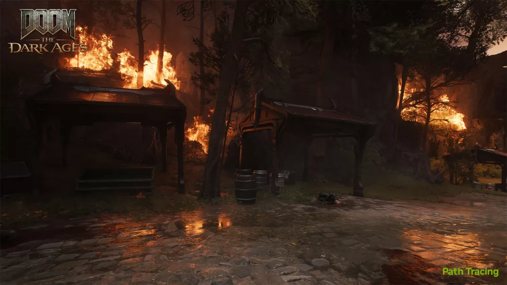 Doom The Dark Ages Path Tracing Screenshot