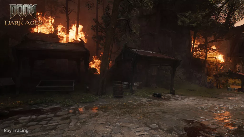 Doom The Dark Ages Path Tracing Screenshot