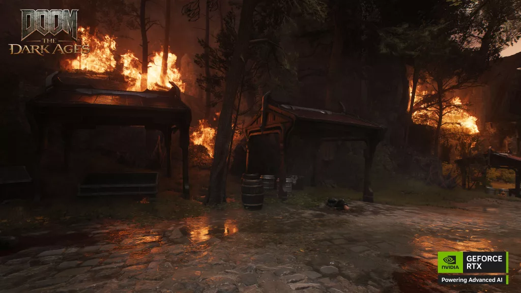 Doom The Dark Ages Path Tracing Screenshot