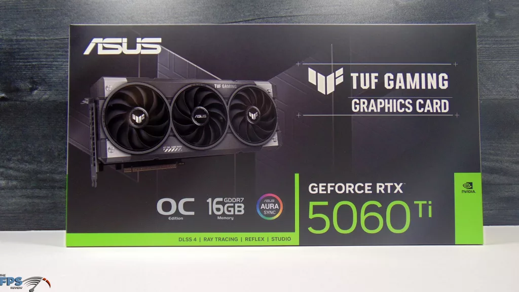 ASUS TUF Gaming GeForce RTX 5060 Ti 16GB OC Edition Box Front