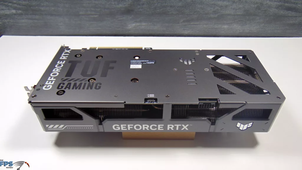 ASUS TUF Gaming GeForce RTX 5060 Ti 16GB OC Edition Card Bottom
