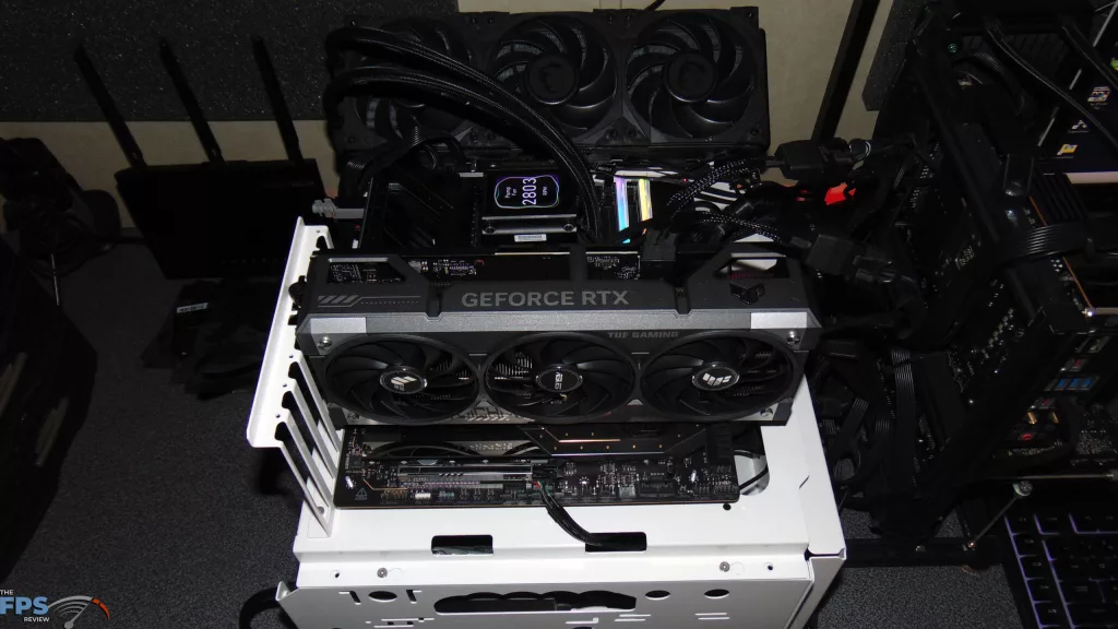 ASUS TUF Gaming GeForce RTX 5060 Ti 16GB OC Edition Installed in Computer