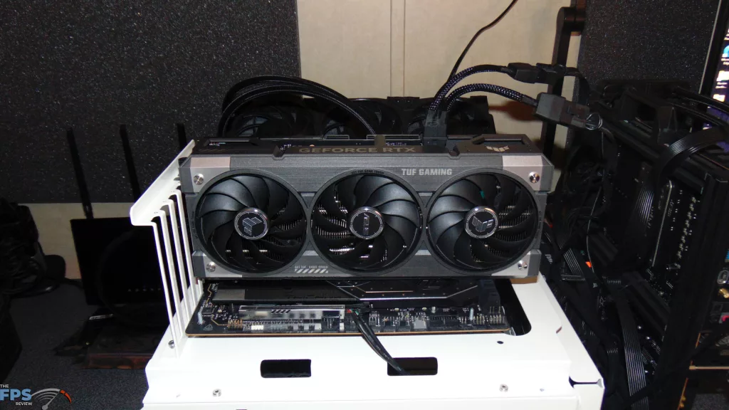 ASUS TUF Gaming GeForce RTX 5060 Ti 16GB OC Edition Installed in Computer